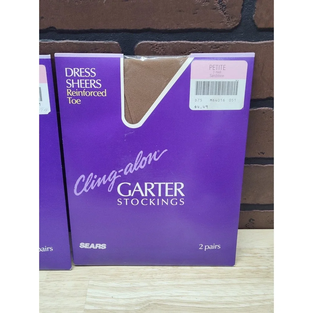 Dress Sheers Garter Stockings From Sears